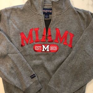 Jansport Miami-Ohio Quarter Zip Sweatshirt